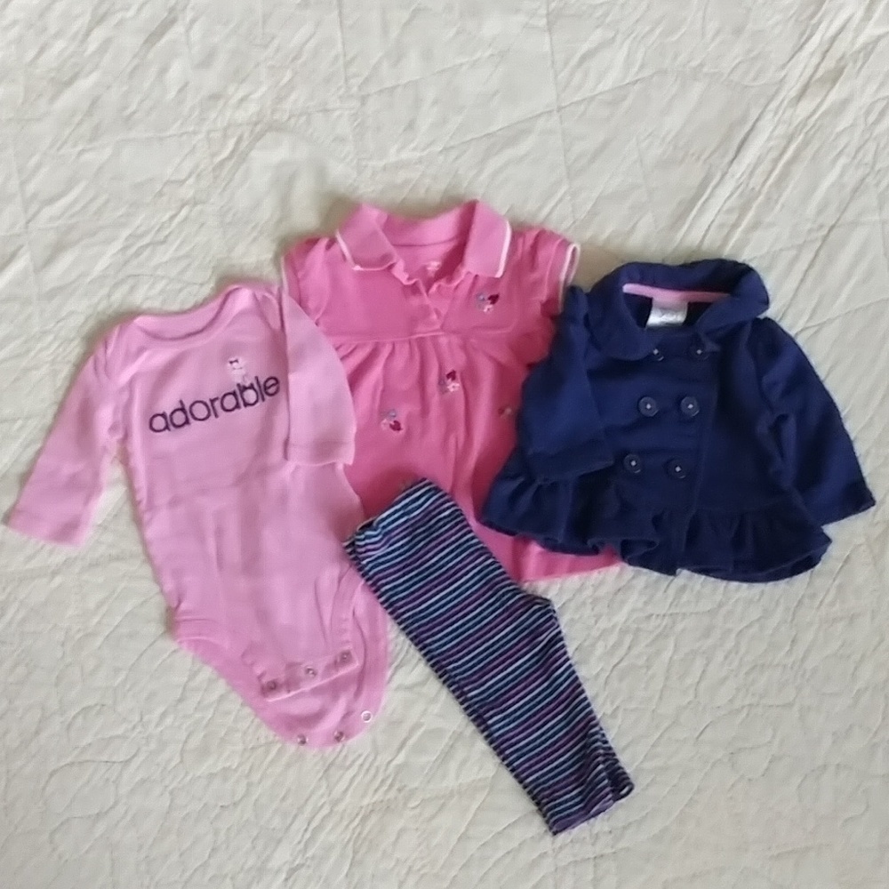 Carter's 4 Piece 3M Set